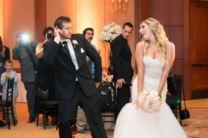 Married couples first dance
