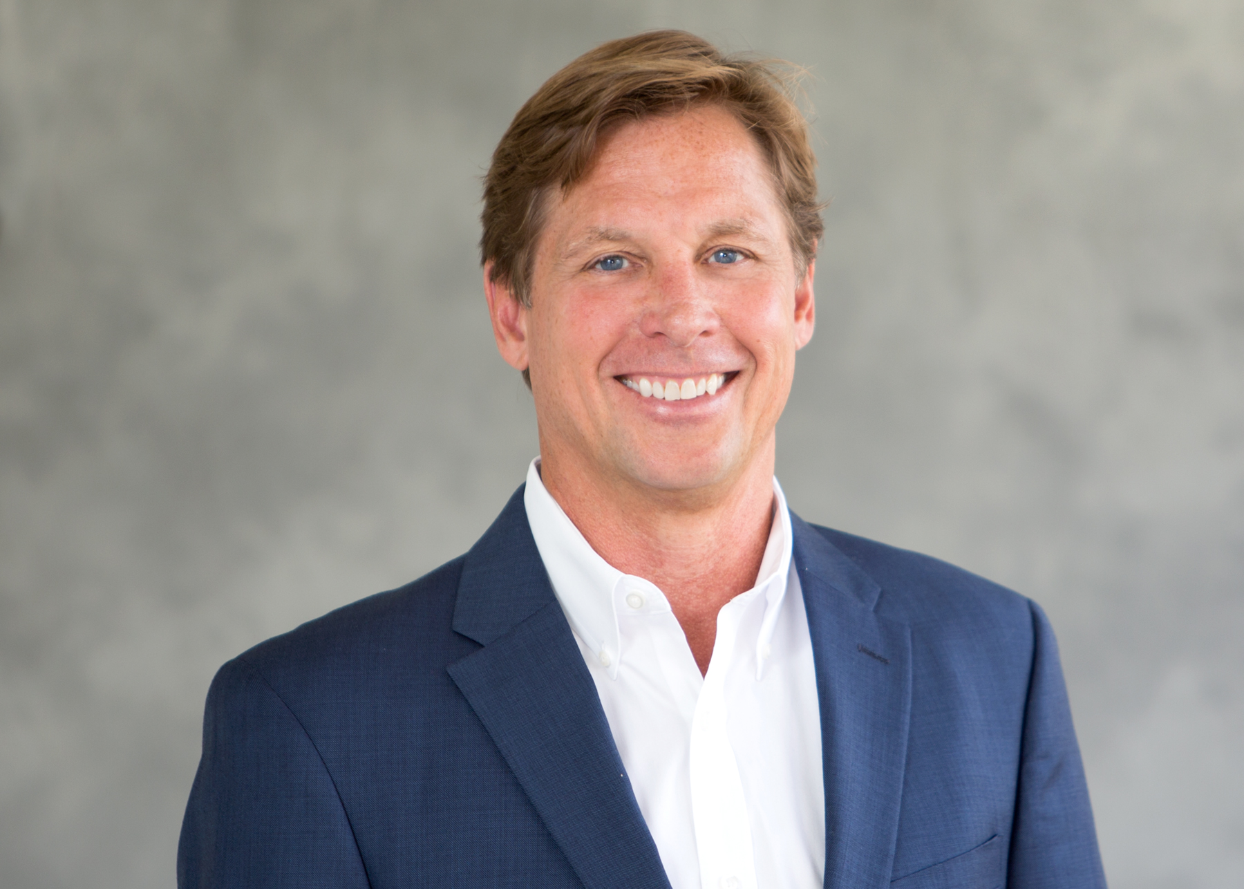 man smiling at camera