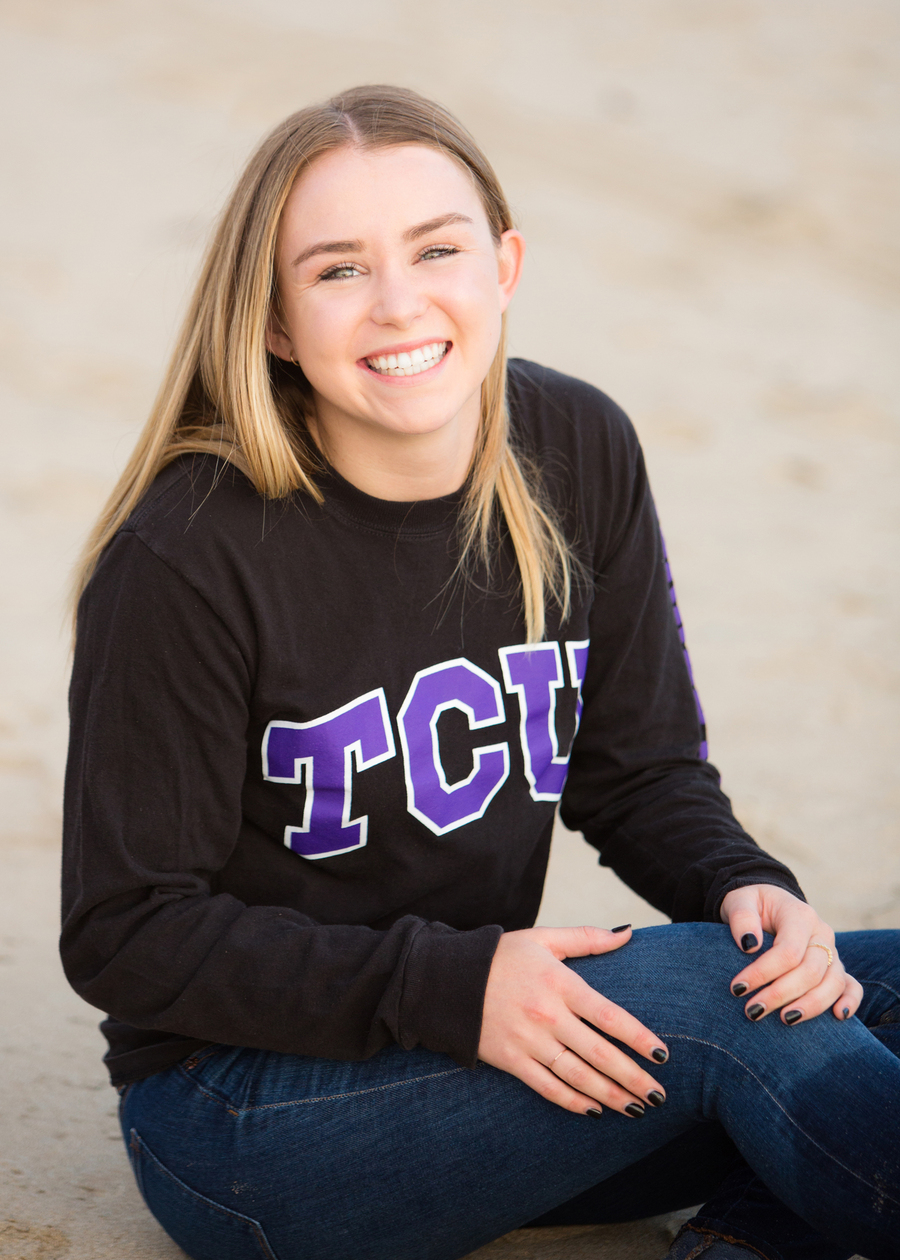 High School senior smiling