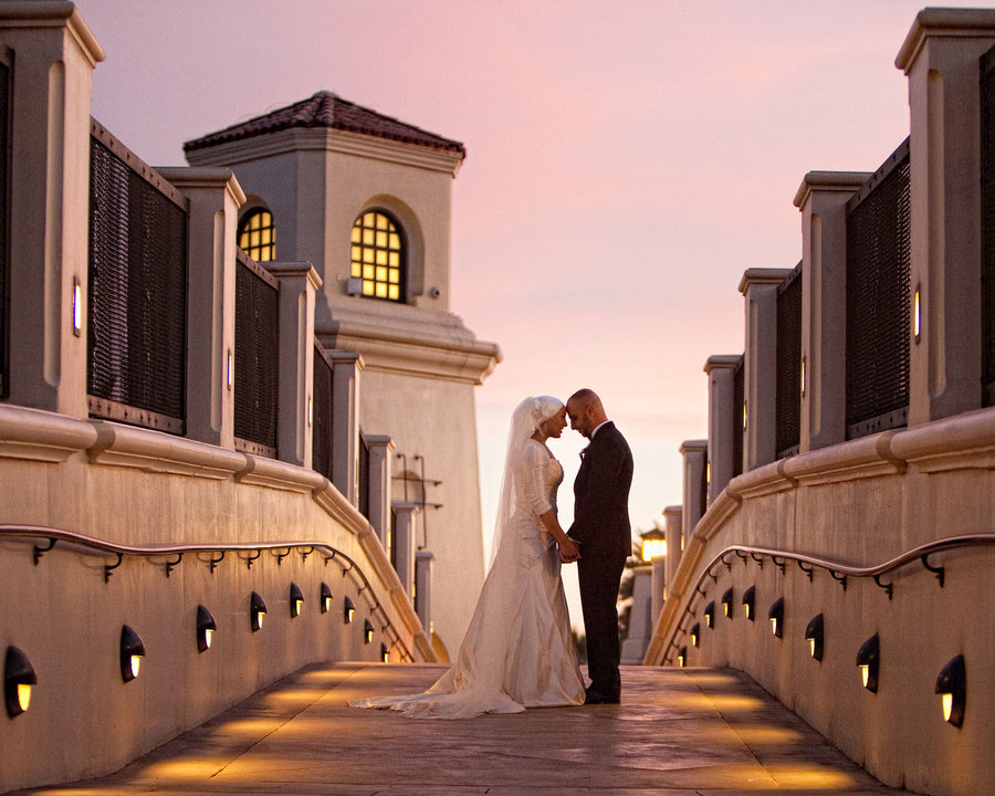 Hyatt wedding couple